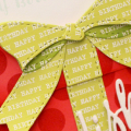 Wish Big Gift Bow Close Up