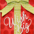 Wish Big Gift Box Card
