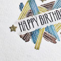 Happy Birthday Card - detail