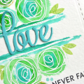 Love Never Fails detail