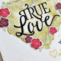 True Love Wedding Card - detail