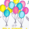 Supplies

Stamps: Dress Up Dolls: Birthday

Ink: Archival Black (Ranger), markers (Copic)

Paper: White, Bright Buttercup

Dies: Party Trio