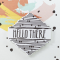 Supplies

*all supplies are available at Papertrey Ink unless otherwise noted

Stamps: Splits: Hello There

Ink: Smokey Shadow, Watercolor Wonder patterned paper

Paper: White, Aqua Mist...