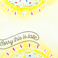 Supplies

Stamps: Boho Rounds, Banner Style

Ink: Versamark, Raspberry Fizz, Honey Nut, Aqua Mist, Lemon Tart, Summer Sunrise, Limeade Ice, Blueberry Sky, Smokey Shadow

Paper: watercolor,...
