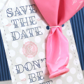 Save The Date Balloon Tag