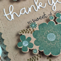 Sweet Thank You Card - detail