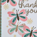 Thank You Butterflies Card