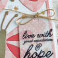 Butterfly Hope Card - detail