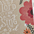 Sing to the Lord Card - detail