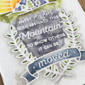 Move Mountains Card - detail