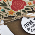 Thank You Bloom Card - detail