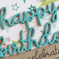 Let's Celebrate Your Birthday Card - detail