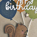 Birthday Squirrel Card