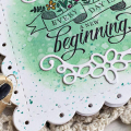 New Beginning Card - detail