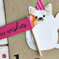 Hana's Birthday Tag - detail