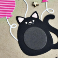 Birthday Balloon Cat Card - detail