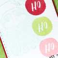 Ho Ho Ho Card Close Up