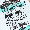 New Beginning Card Close Up