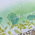 With Sympathy Card - detail