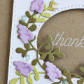 Thank You Card - detail