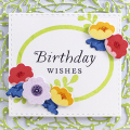 Floral Birthday Wishes Card 2