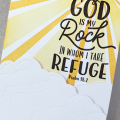 My God Is My Rock Card