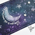 Love You to the Moon Card - detail
