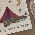 Happy Mail Just For You Card - detail