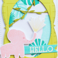 Elephant Hello Card