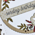Birthday Wishes Card - detail