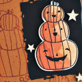 Happy Halloween card- detail