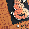 Happy Halloween card - detail