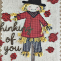 Thinking of You Scarecrow card