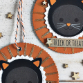 Trick or Treat Black Cat tags