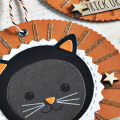 Trick or Treat Black Cat tags - detail