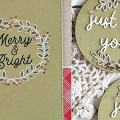 Berry Wreath card & tags