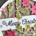 Merry Christmas Tag Card - detail