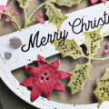 Merry Christmas Tag Card - detail