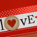 Red Heart Love Card