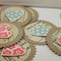 Vintage Heart Embellishments
