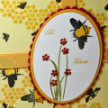 Supplies
Stamps: PTI Honey Bees
Paper: PTI Lemon Tart, Summer Sunrise, Pure Poppy
Ink: PTI Summer Sunrise, Pure Poppy, Ripe Avocado, Palette Noir
Other: Summer Sunrise Grosgrain Ribbon, Gems,...