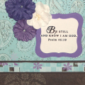 I used my Everyday Blessings, Guidelines and my Nestabilities to alter this DVD tin.
