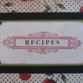 Recipe Box Lid