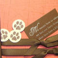 Stamps: Papertrey Ink-With Sympathy-loss of pet; Stampin' Up!-Sanded
Ink: Stampin' Up!-chocolate chip; Close to My Heart-Desert Sand; Papertrey Ink-Vintage Vanilla
Cardstock: Papertrey Ink-berry...