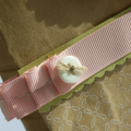 Spring Friend treat bag-ribbon detail
