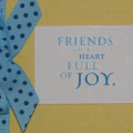 Heart full of Joy, most of these supplies came from my stash, used the rectangle nestibilites.