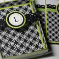 Stationery Entry
Jen Caputo
http://jencaputo.typepad.com

Supplies:
Stamps: Borders & Corners: Circle, Trajan Monogram Ed. Alpha
Cardstock: Spring Moss, Stampers Select White, True Black...