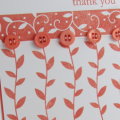 Beyond Basic Borders Button Flowers Card