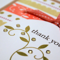 Thank You Background Card - Detail