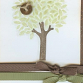 Lots of layers and some heat embossing in the tree.  I used my Copics to bring some contrast behind the leaves.